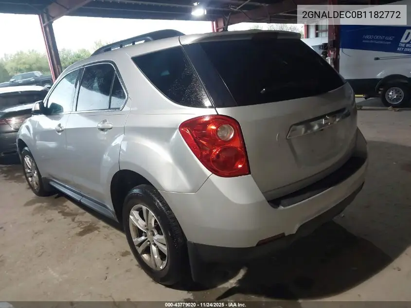 2GNALDEC0B1182772 2011 Chevrolet Equinox 1Lt