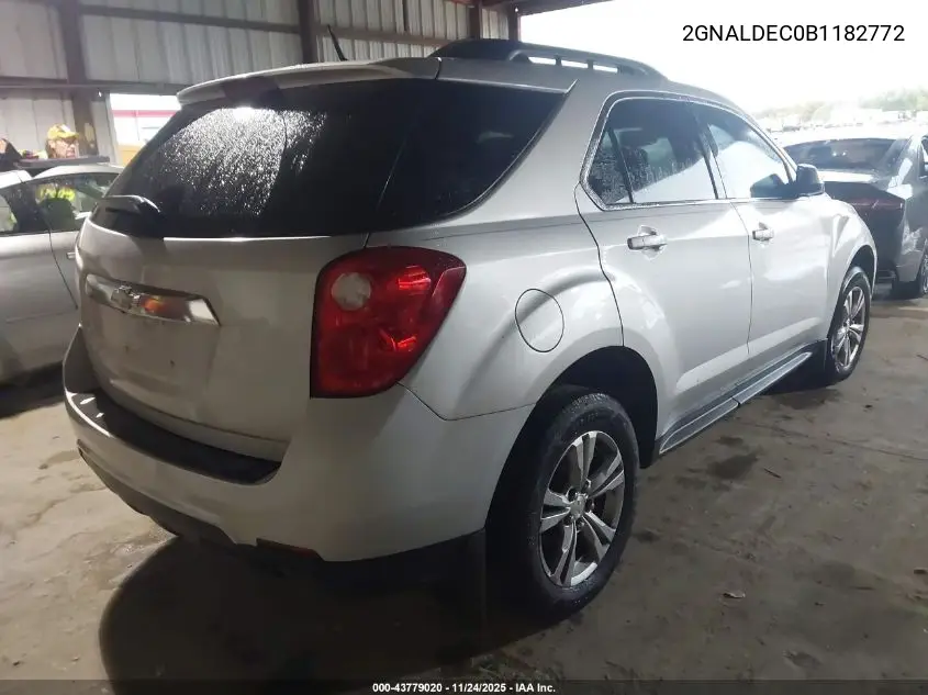 2GNALDEC0B1182772 2011 Chevrolet Equinox 1Lt