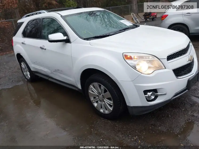 2CNFLGE57B6287308 2011 Chevrolet Equinox Ltz