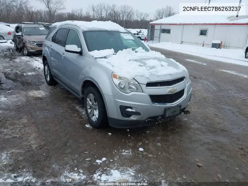 2CNFLEEC7B6263237 2011 Chevrolet Equinox 1Lt