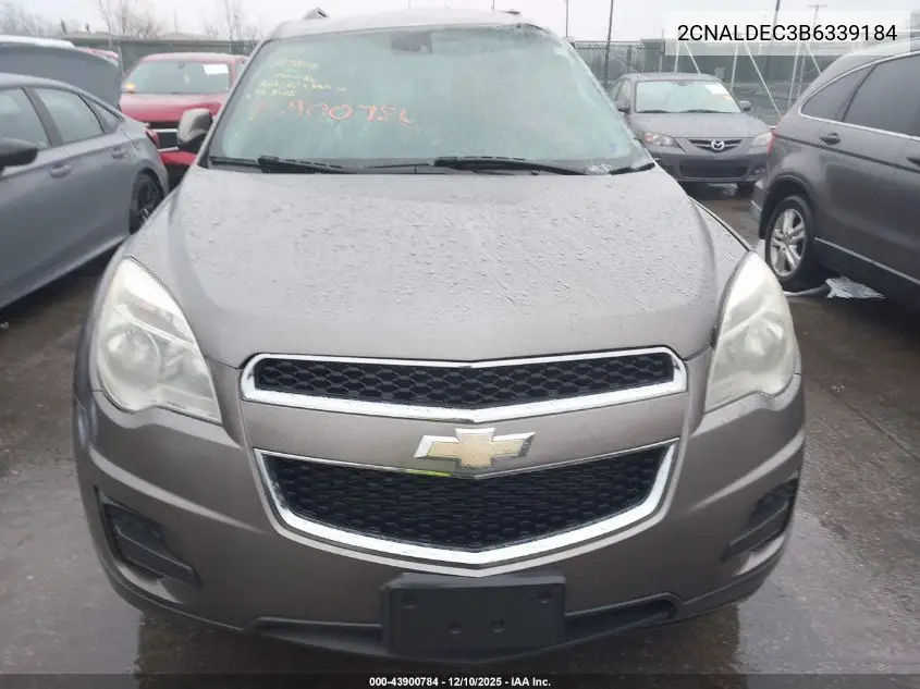 2CNALDEC3B6339184 2011 Chevrolet Equinox 1Lt