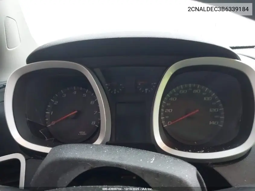 2CNALDEC3B6339184 2011 Chevrolet Equinox 1Lt