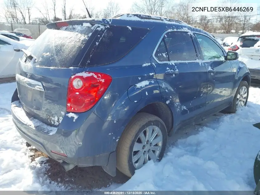 2CNFLDE5XB6446269 2011 Chevrolet Equinox 1Lt
