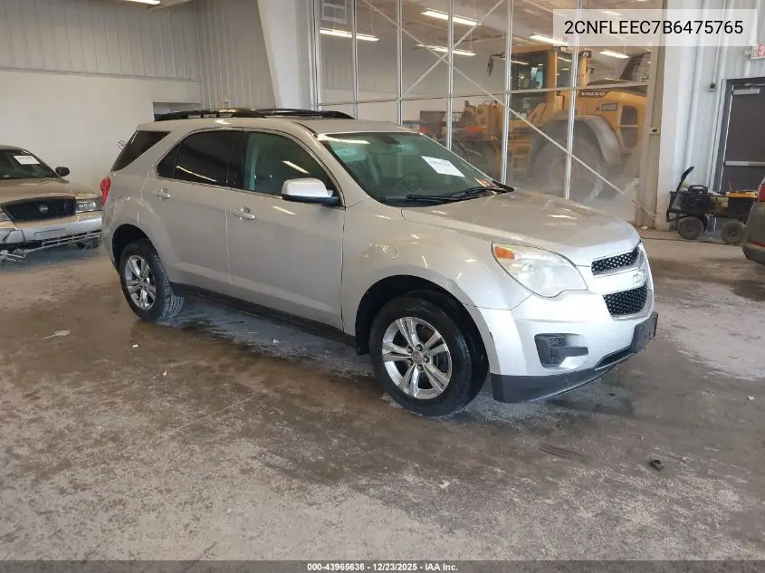 2CNFLEEC7B6475765 2011 Chevrolet Equinox 1Lt