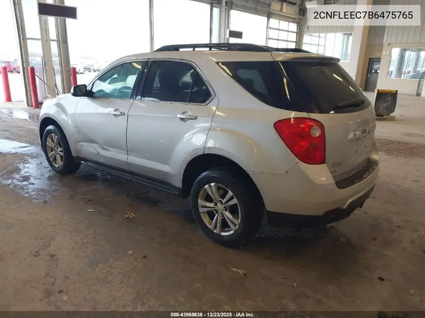 2CNFLEEC7B6475765 2011 Chevrolet Equinox 1Lt