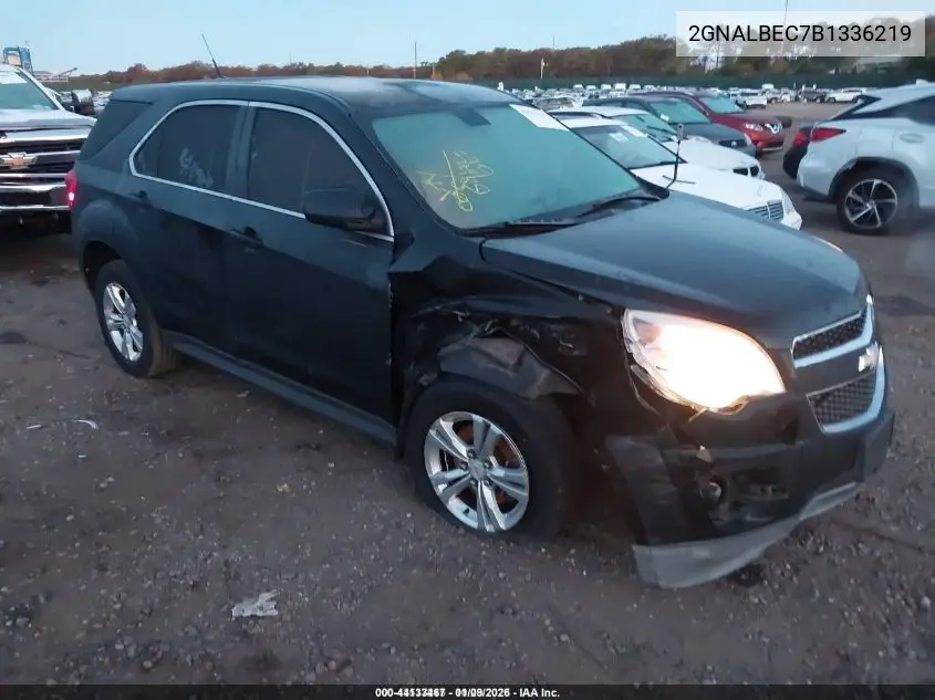 2GNALBEC7B1336219 2011 Chevrolet Equinox Ls