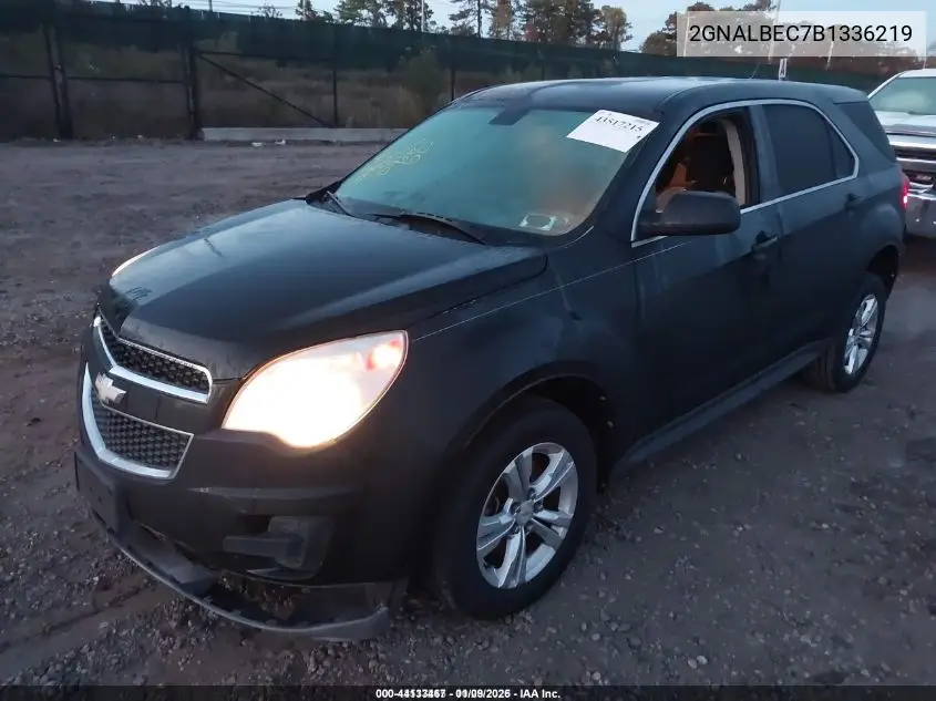 2GNALBEC7B1336219 2011 Chevrolet Equinox Ls