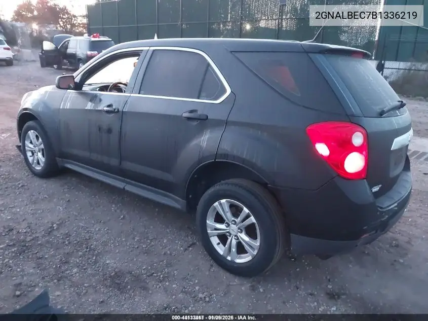 2GNALBEC7B1336219 2011 Chevrolet Equinox Ls