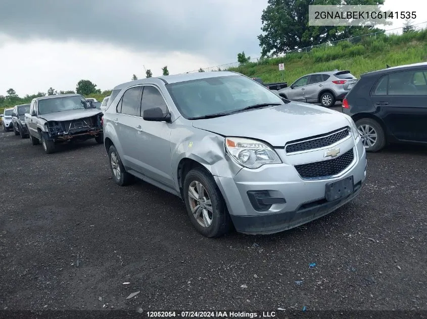 2GNALBEK1C6141535 2012 Chevrolet Equinox