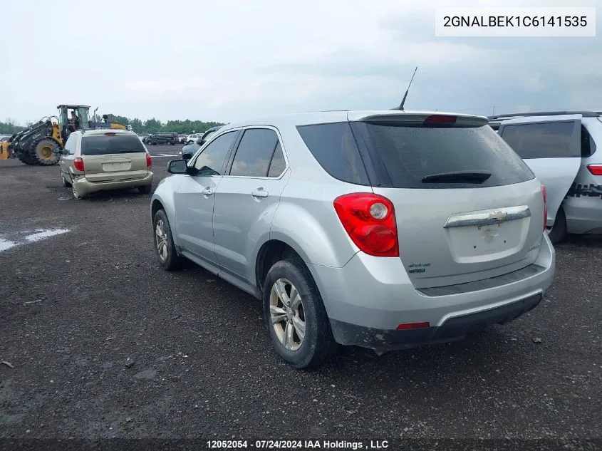 2GNALBEK1C6141535 2012 Chevrolet Equinox