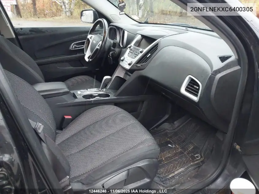 2GNFLNEKXC6400305 2012 Chevrolet Equinox 2Lt