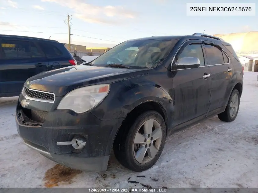 2GNFLNEK3C6245676 2012 Chevrolet Equinox 2Lt