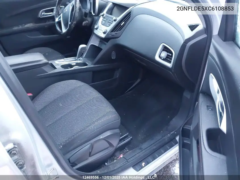2GNFLDE5XC6108853 2012 Chevrolet Equinox 1Lt