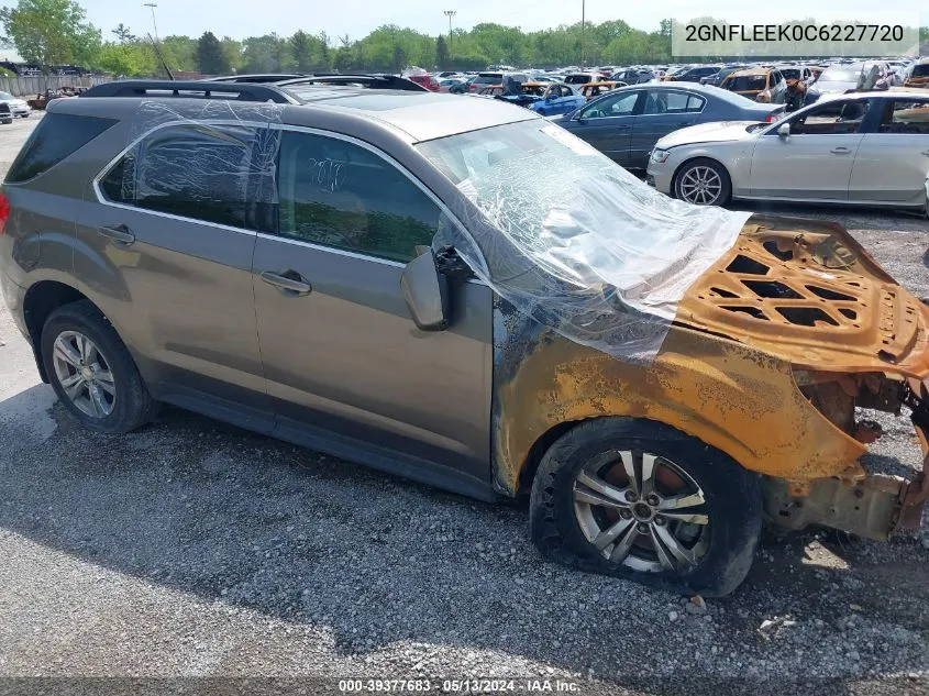 2GNFLEEK0C6227720 2012 Chevrolet Equinox 1Lt