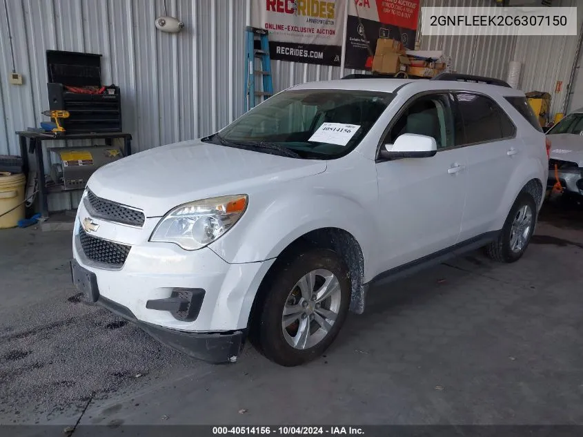 2GNFLEEK2C6307150 2012 Chevrolet Equinox 1Lt