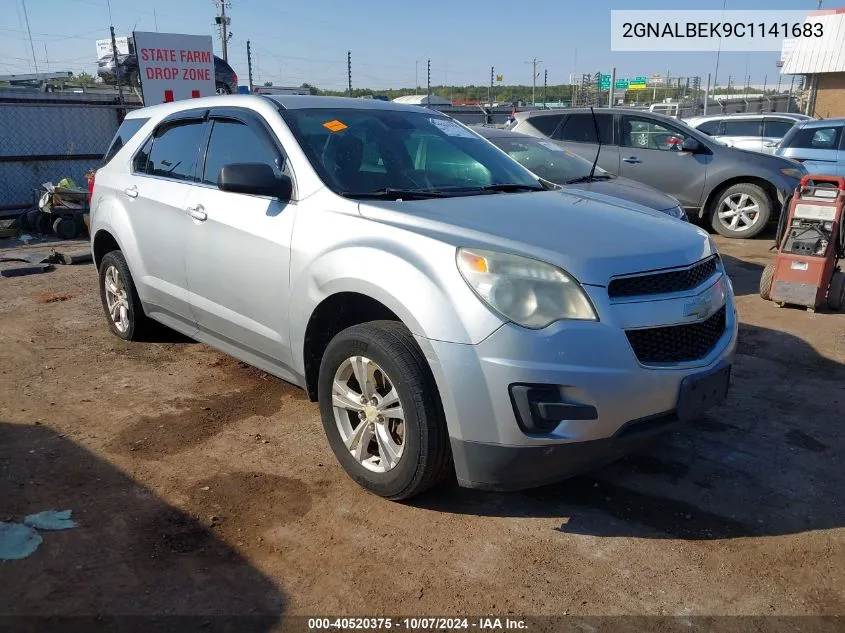 2GNALBEK9C1141683 2012 Chevrolet Equinox Ls