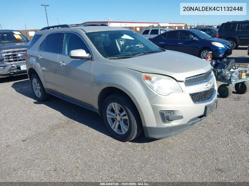 2GNALDEK4C1132448 2012 Chevrolet Equinox 1Lt