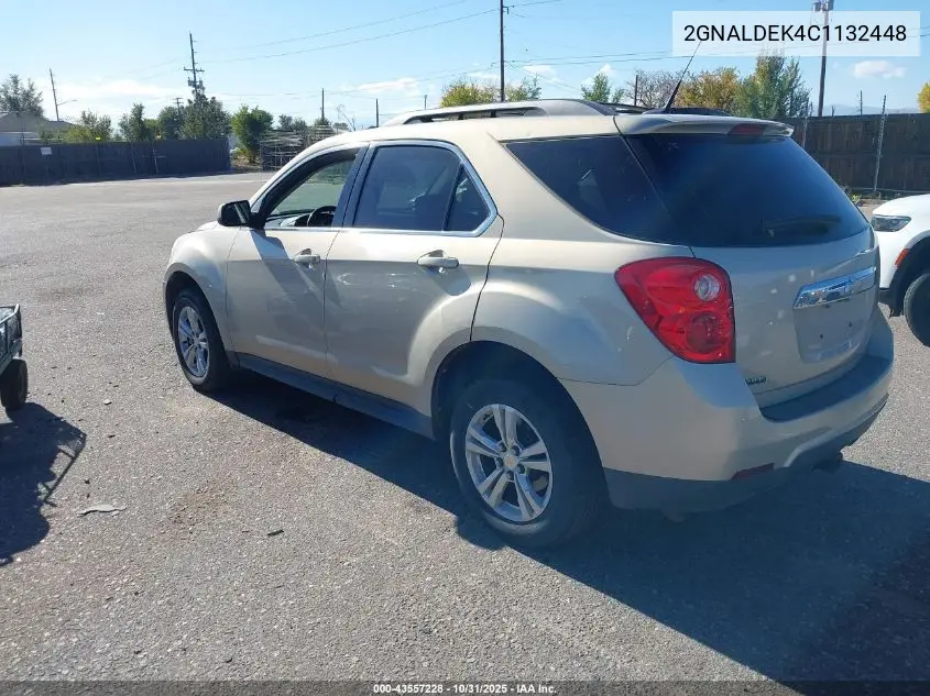 2GNALDEK4C1132448 2012 Chevrolet Equinox 1Lt