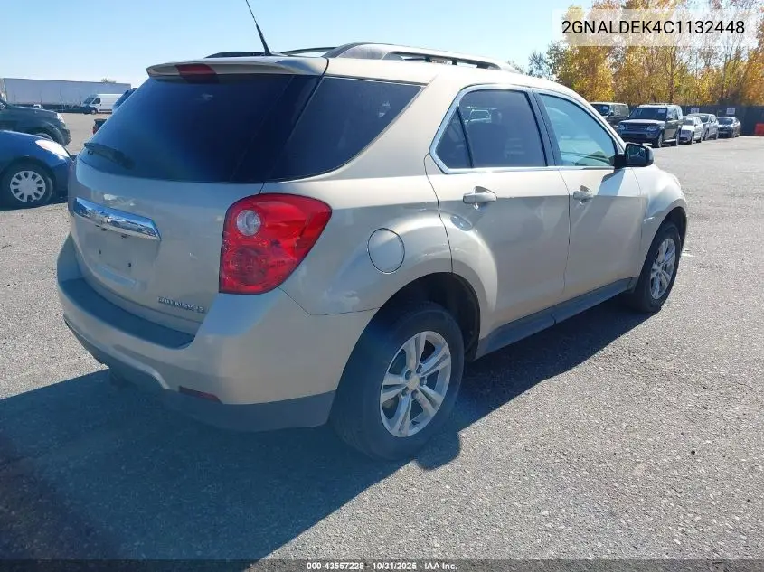 2GNALDEK4C1132448 2012 Chevrolet Equinox 1Lt