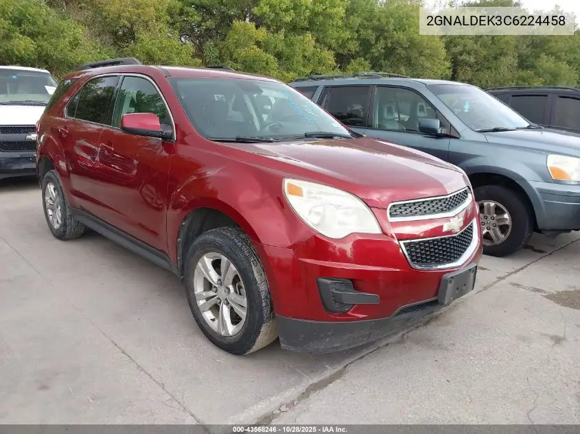 2GNALDEK3C6224458 2012 Chevrolet Equinox 1Lt