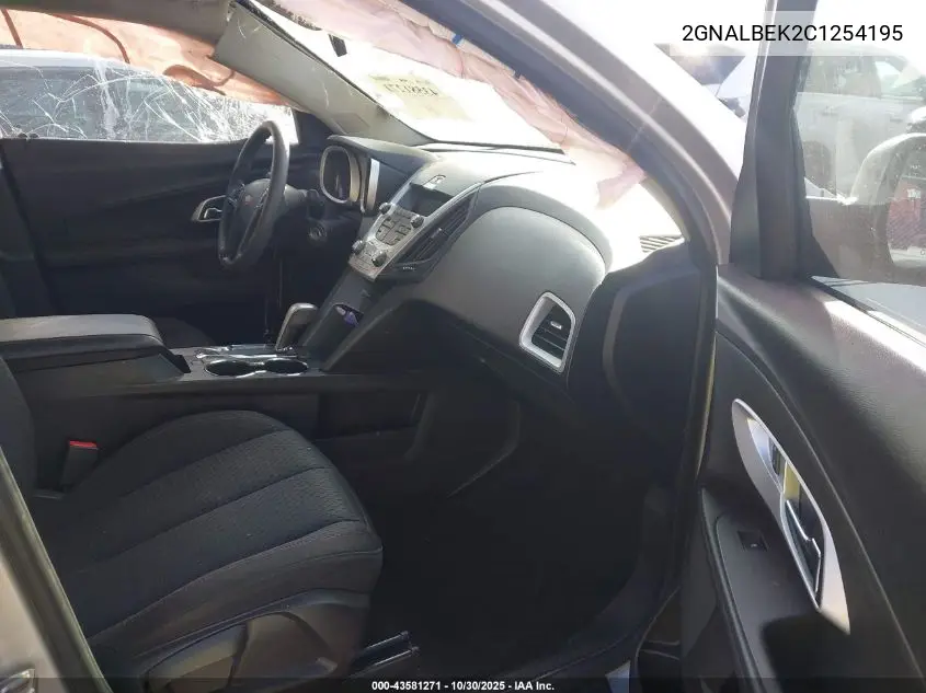 2GNALBEK2C1254195 2012 Chevrolet Equinox Ls