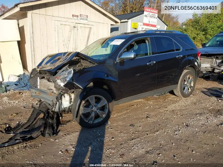 2GNFLGE56C6369401 2012 Chevrolet Equinox Ltz