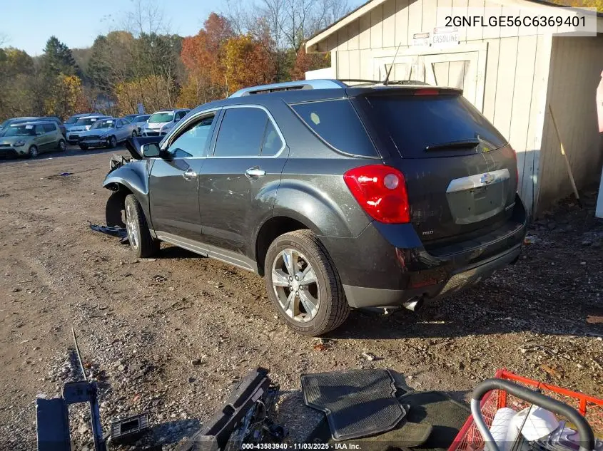 2GNFLGE56C6369401 2012 Chevrolet Equinox Ltz