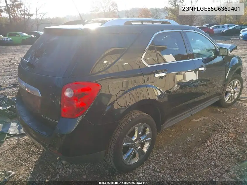 2GNFLGE56C6369401 2012 Chevrolet Equinox Ltz