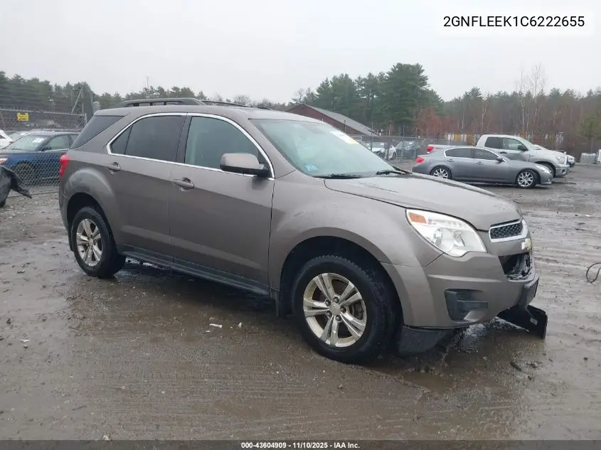 2GNFLEEK1C6222655 2012 Chevrolet Equinox 1Lt