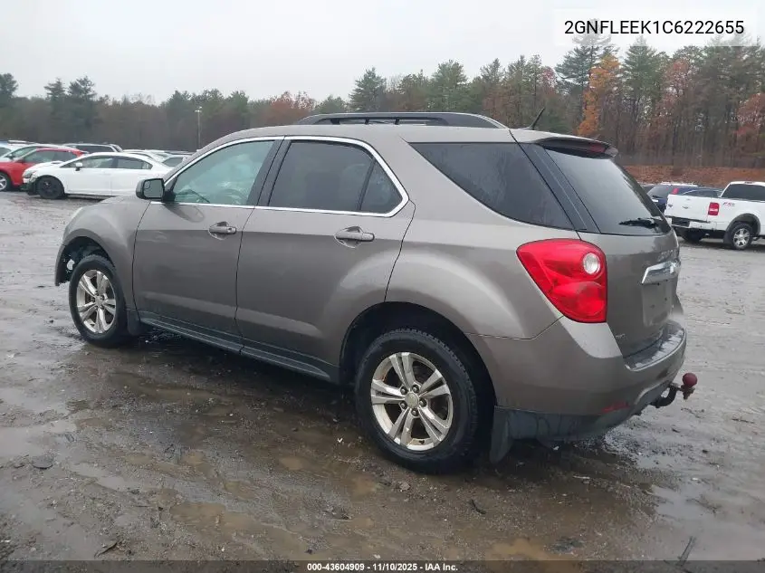 2GNFLEEK1C6222655 2012 Chevrolet Equinox 1Lt