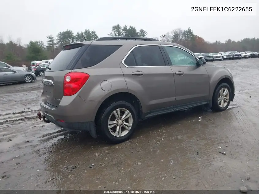 2GNFLEEK1C6222655 2012 Chevrolet Equinox 1Lt