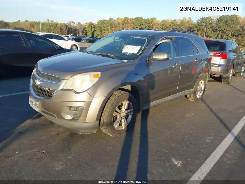 2GNALDEK4C6219141 2012 Chevrolet Equinox 1Lt