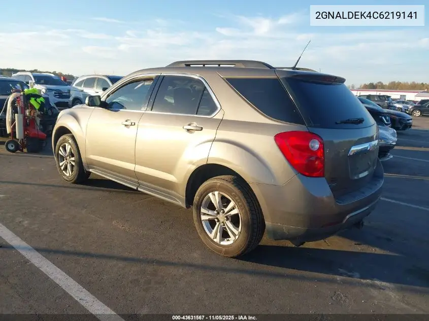 2GNALDEK4C6219141 2012 Chevrolet Equinox 1Lt