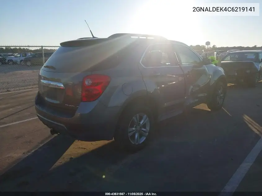 2GNALDEK4C6219141 2012 Chevrolet Equinox 1Lt