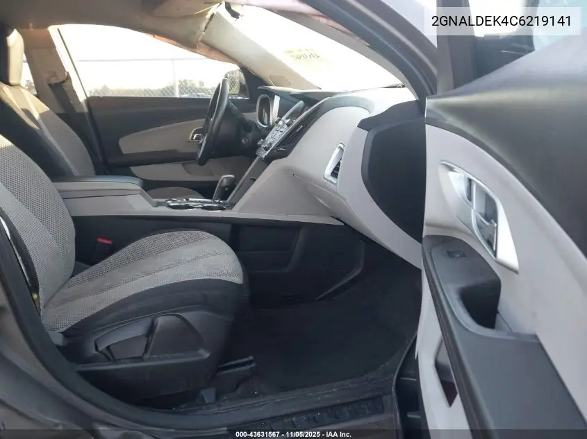 2GNALDEK4C6219141 2012 Chevrolet Equinox 1Lt