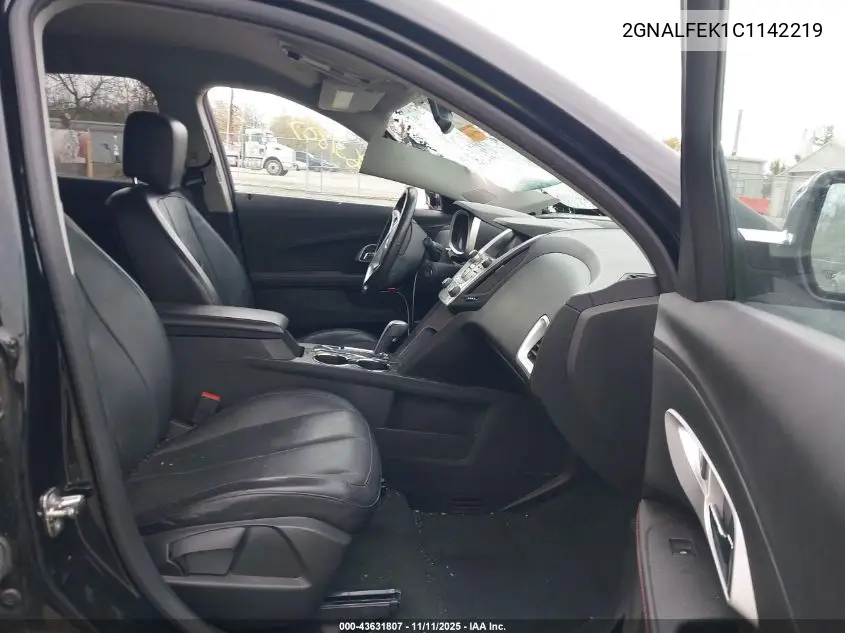 2GNALFEK1C1142219 2012 Chevrolet Equinox Ltz