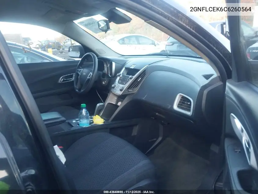 2GNFLCEK6C6260564 2012 Chevrolet Equinox Ls