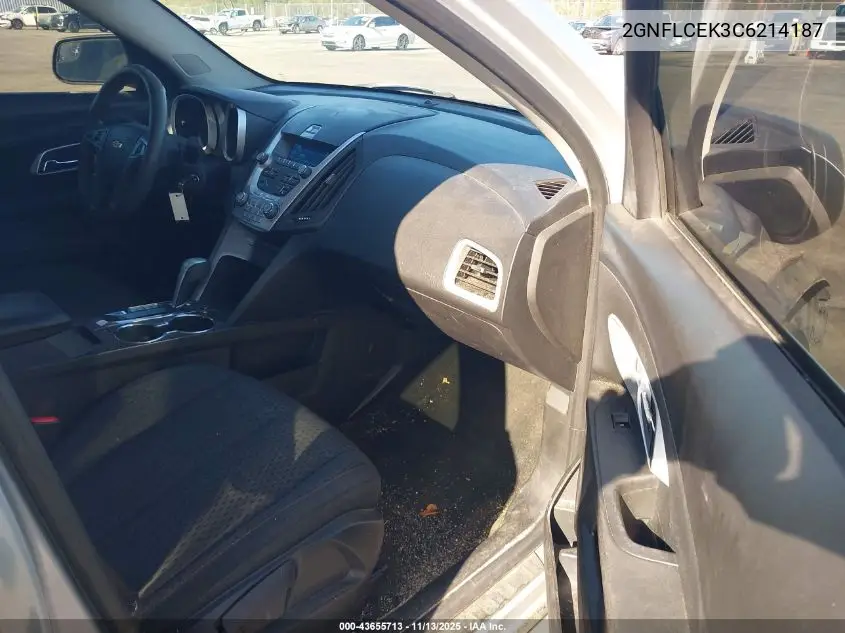 2GNFLCEK3C6214187 2012 Chevrolet Equinox Ls