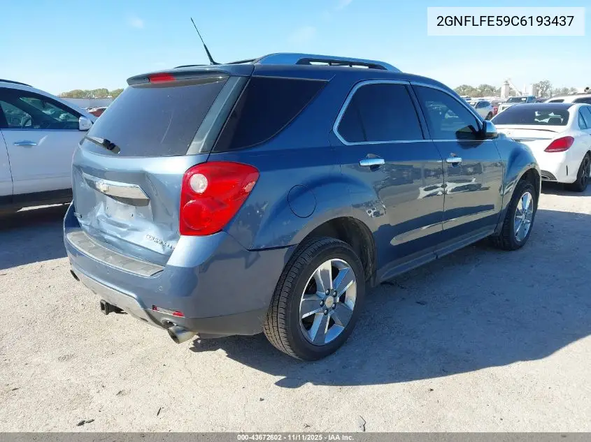 2GNFLFE59C6193437 2012 Chevrolet Equinox Ltz