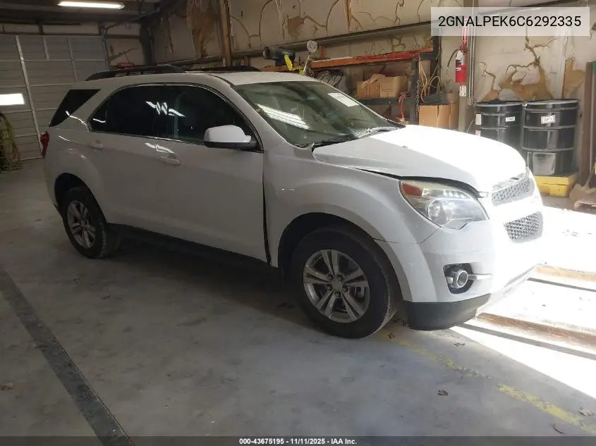 2GNALPEK6C6292335 2012 Chevrolet Equinox 2Lt