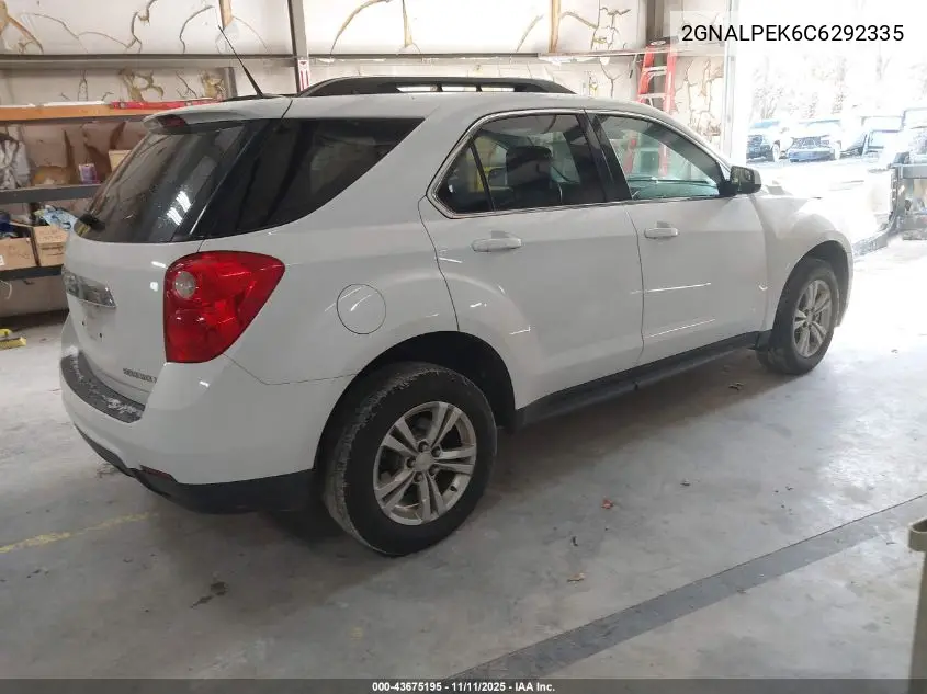 2GNALPEK6C6292335 2012 Chevrolet Equinox 2Lt