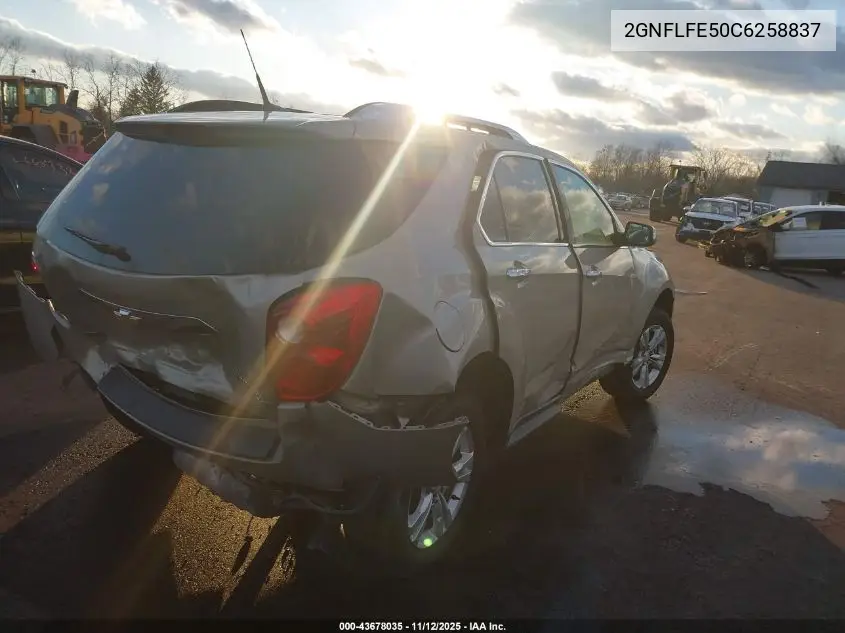 2GNFLFE50C6258837 2012 Chevrolet Equinox Ltz
