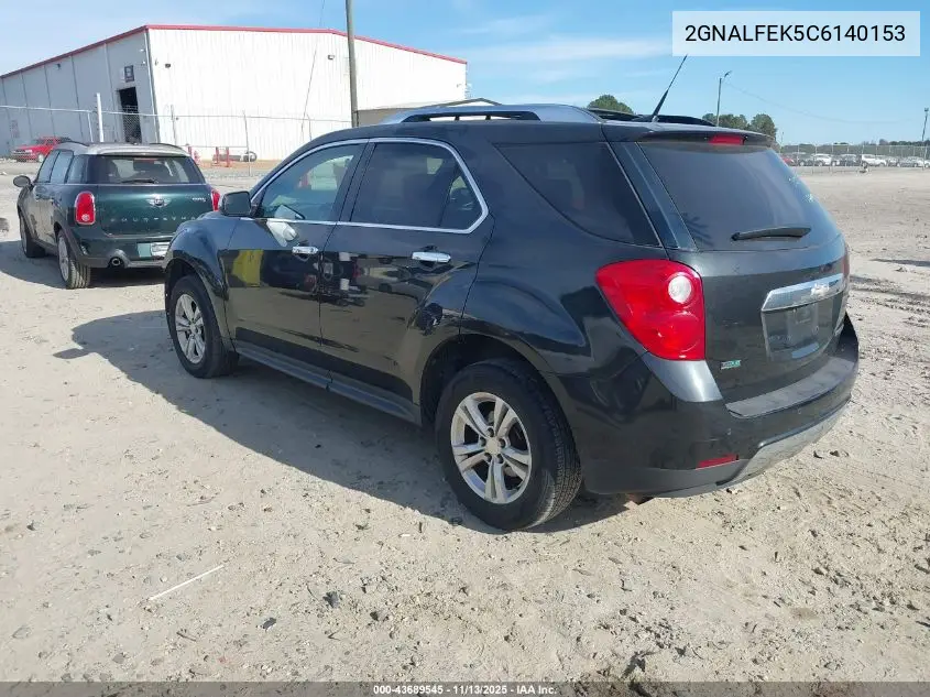 2GNALFEK5C6140153 2012 Chevrolet Equinox Ltz