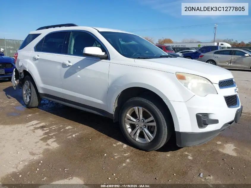 2GNALDEK3C1277805 2012 Chevrolet Equinox 1Lt