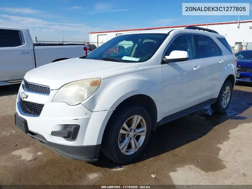 2GNALDEK3C1277805 2012 Chevrolet Equinox 1Lt