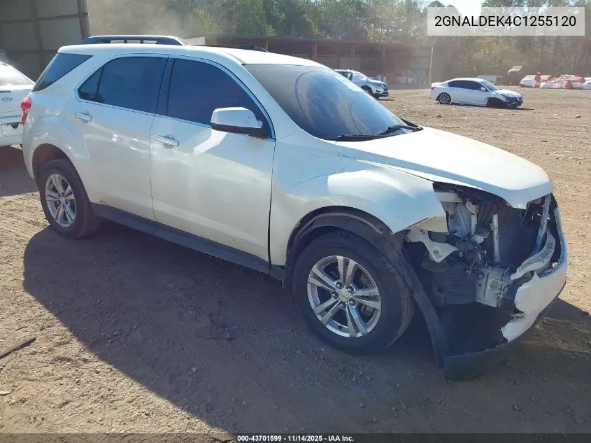 2GNALDEK4C1255120 2012 Chevrolet Equinox 1Lt