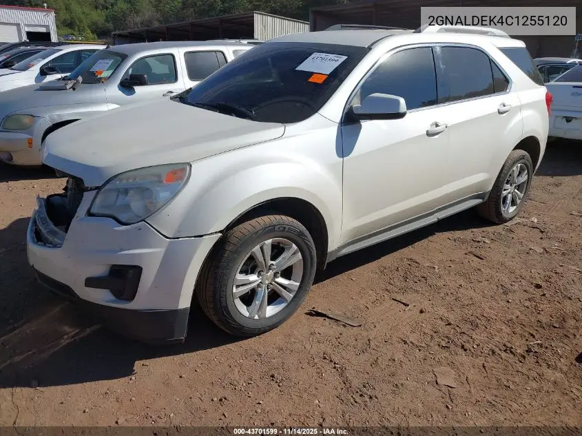2GNALDEK4C1255120 2012 Chevrolet Equinox 1Lt