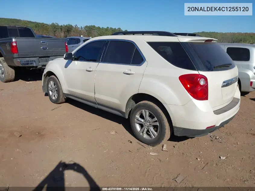 2GNALDEK4C1255120 2012 Chevrolet Equinox 1Lt