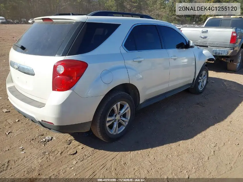 2GNALDEK4C1255120 2012 Chevrolet Equinox 1Lt