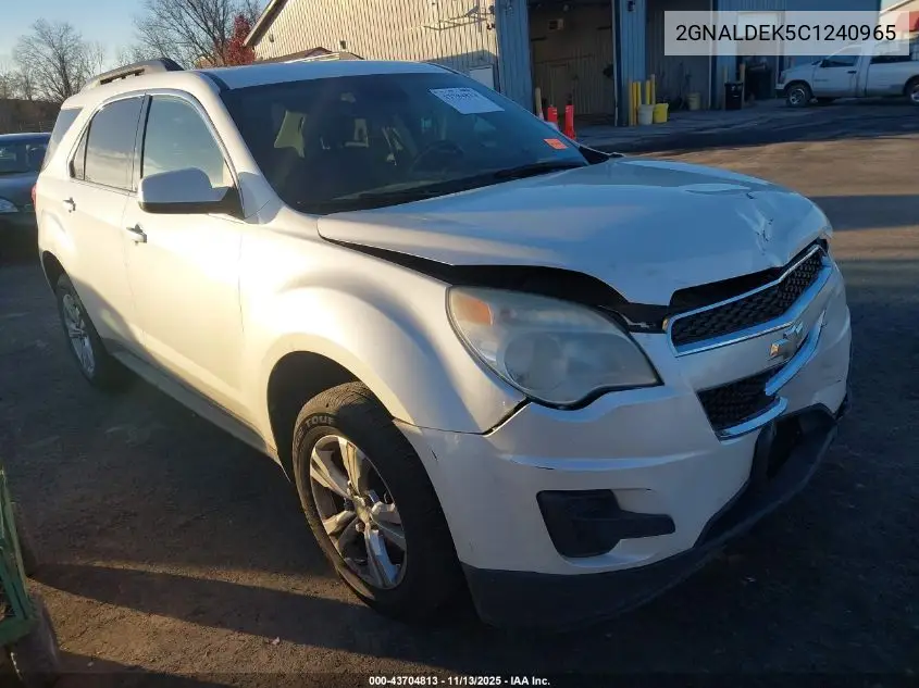 2GNALDEK5C1240965 2012 Chevrolet Equinox 1Lt
